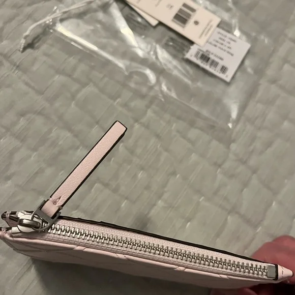 Tory Burch Fleming Cardholder in Soft Pink - Picture 12 of 12